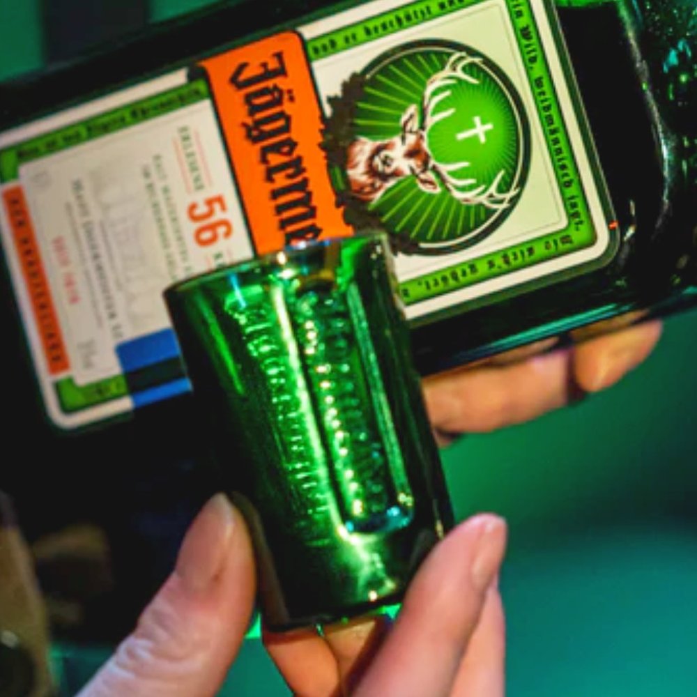 Jagermeister Green Shot Glass